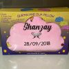 Personalized Quran & Dua Cloud Pillow SQ910 – Pink