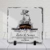 Personalized Hajj Mubarak Rock Slate Frame