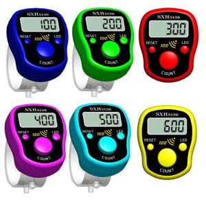 Tasbih Digital Tally Counter SXH-5136 LED Light