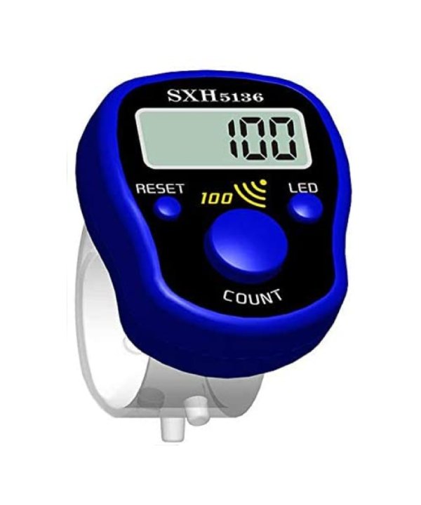 Tasbih Digital Tally Counter SXH-5136 LED Light