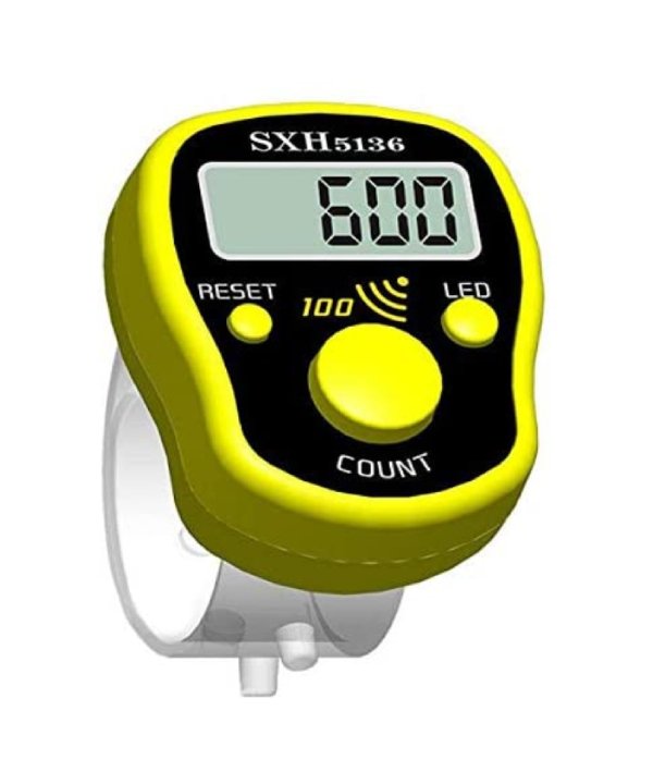 Tasbih Digital Tally Counter SXH-5136 LED Light