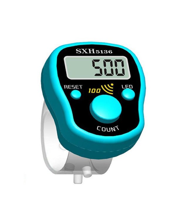Tasbih Digital Tally Counter SXH-5136 LED Light