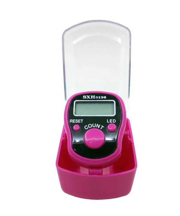Tasbih Digital Tally Counter SXH-5136 LED Light
