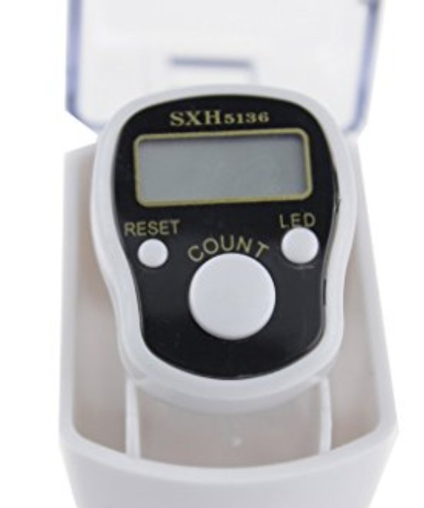 Tasbih Digital Tally Counter SXH-5136 LED Light