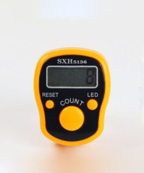 Tasbih Digital Tally Counter SXH-5136 LED Light