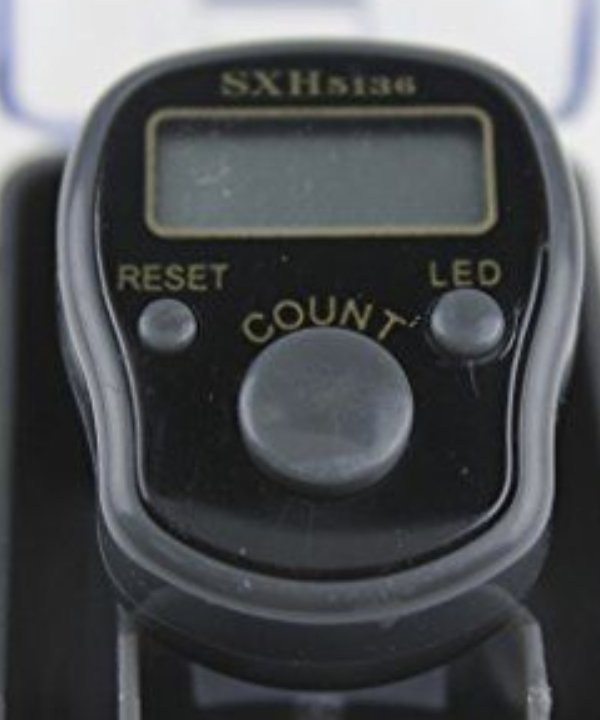 Tasbih Digital Tally Counter SXH-5136 LED Light