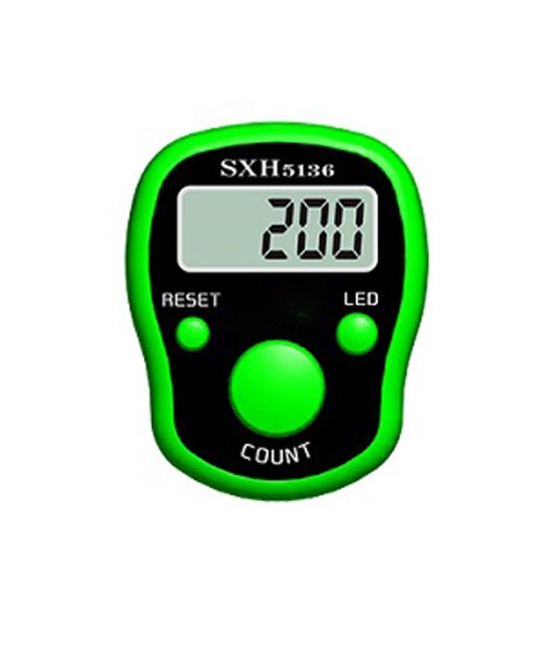 Tasbih Digital Tally Counter SXH-5136 LED Light