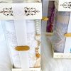 Praying Mat & Tasbeeh Gift Set - White