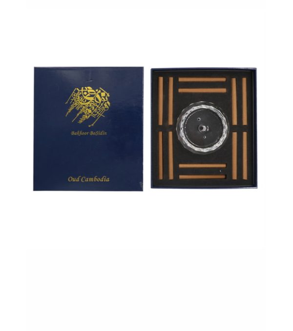 Oud Incense Stick With Crystal Burner Gift Set