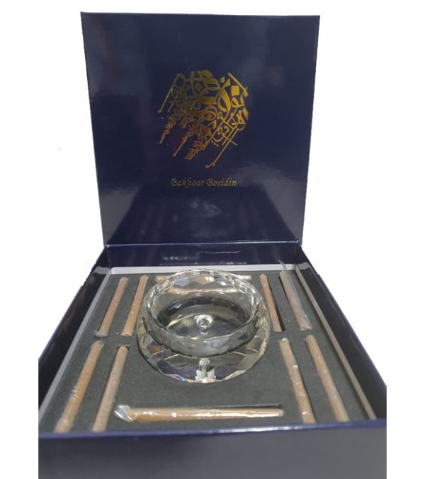 Oud Incense Stick With Crystal Burner Gift Set