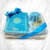 Premium Personalized Islamic Gift Set With English Translation Quran - Sky Blue