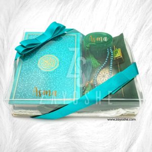 Premium Personalized Islamic Gift Set - Turquoise