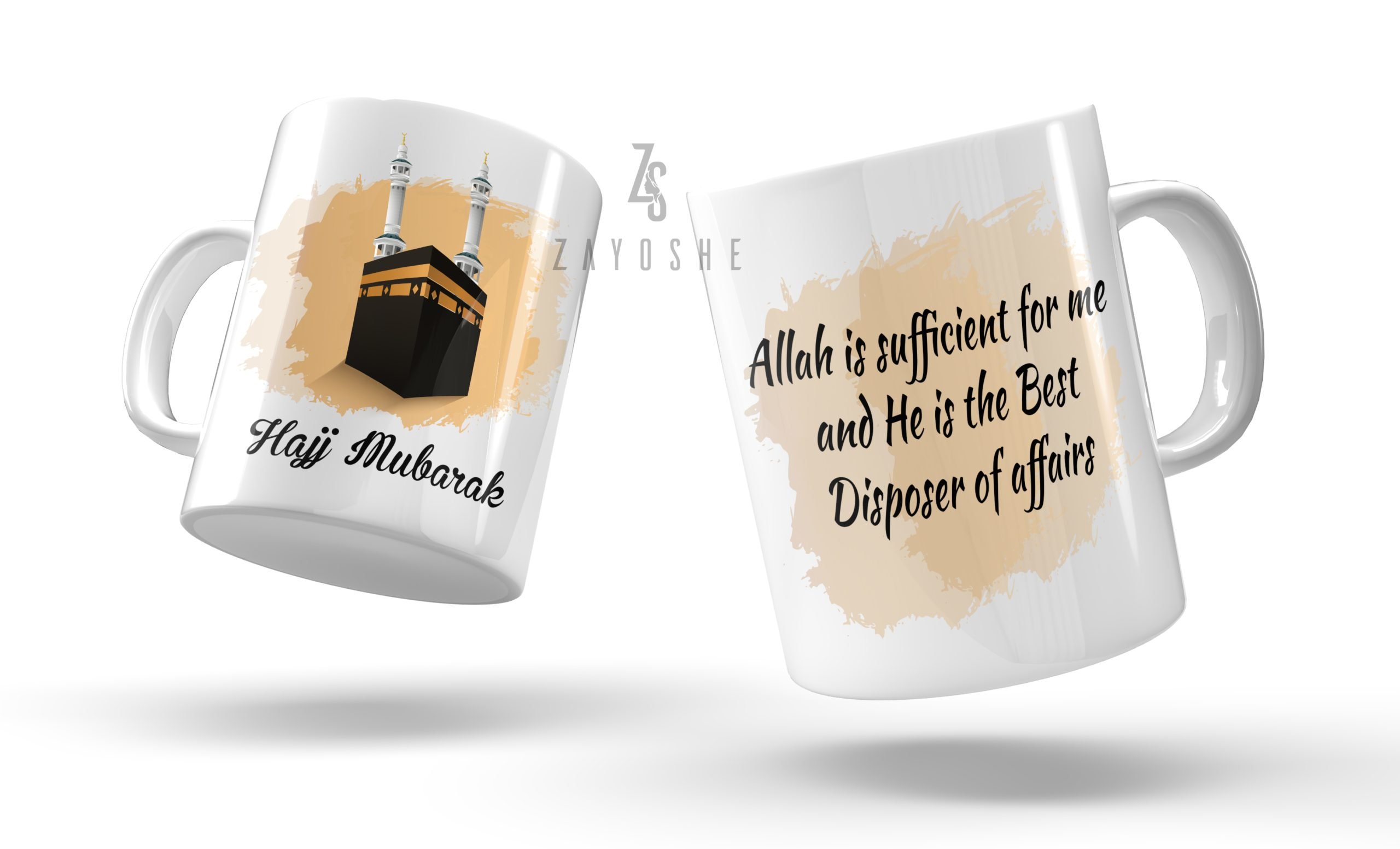 Hajj Mubarak Personalized Mug - Drinkware gift from ZAYOSHE in Maleha Street, Sharjah, UAE