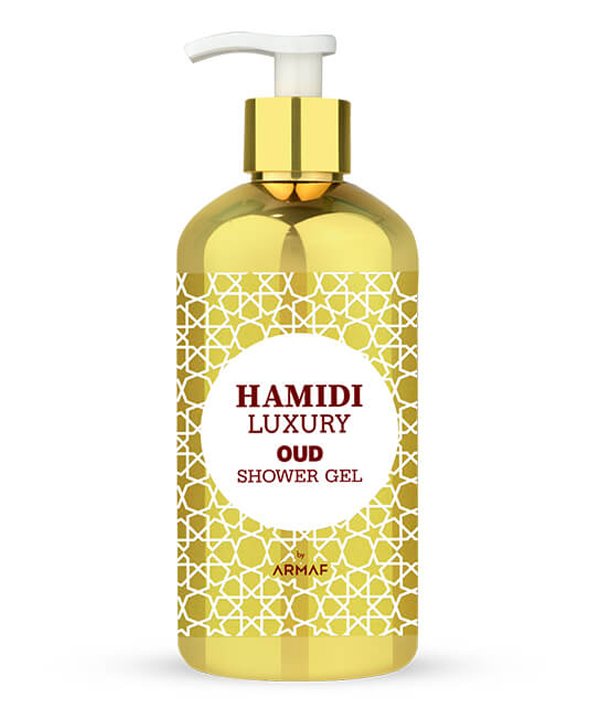 Hamidi Luxury Oud Shower Gel Body Wash - 500ml