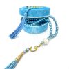 Pearl Tasbeeh With Personalized Case - Light Blue