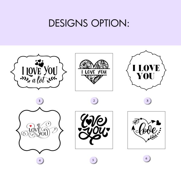 I love You Chocolates Box