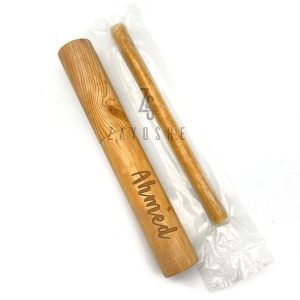 Wooden Miswak Holder With Olive Miswak - Sunnah Care