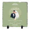 Personalized Nikkah Rock slate