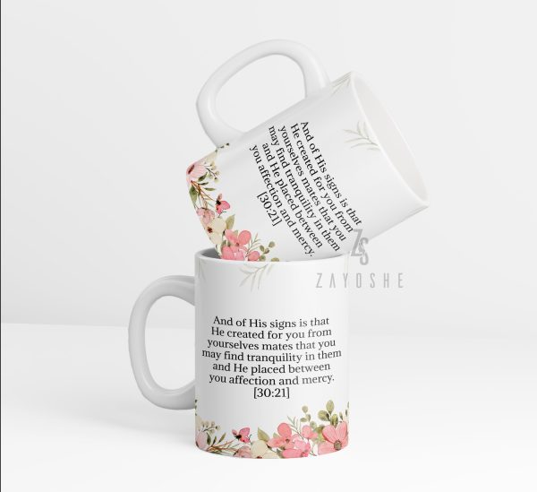 Personalized Mugs For Couple with Name and Date