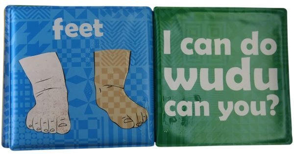 My First Wudu Book - Bath Book - Changes Color In Water