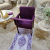 Modern Muslim Prayer Chair-Purple