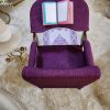Modern Muslim Prayer Chair-Purple