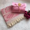 Prayer Rug With Pouch - Dark Pink