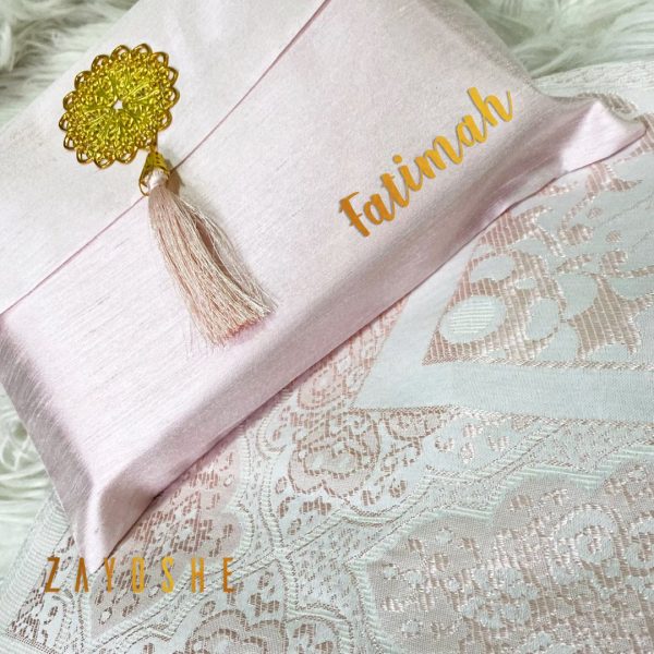 Prayer Rug With Pouch - Light Pink