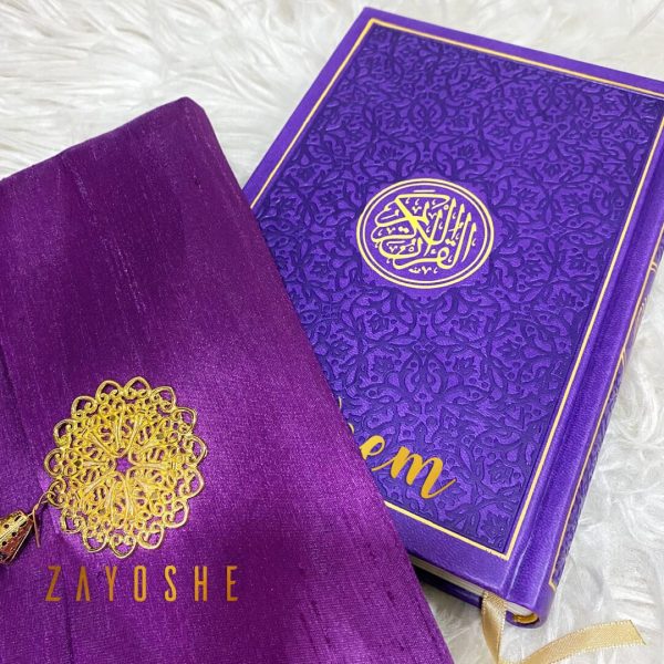 prayer-rug-pouch-66 Rainbow Quran With Pouch - Purple
