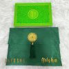 Rainbow Quran With Pouch - Light Green