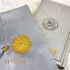Rainbow Quran With Pouch - Grey