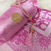 Prayer Rug With Pouch And Matching Tasbeeh - Pink