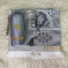 Prayer Rug With Pouch And Matching Tasbeeh - Grey