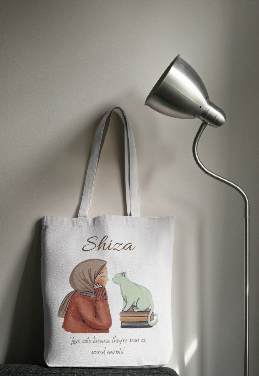 Muslima Tote Bag - Gifts gift from ZAYOSHE in Maleha Street, Sharjah, UAE - image 4
