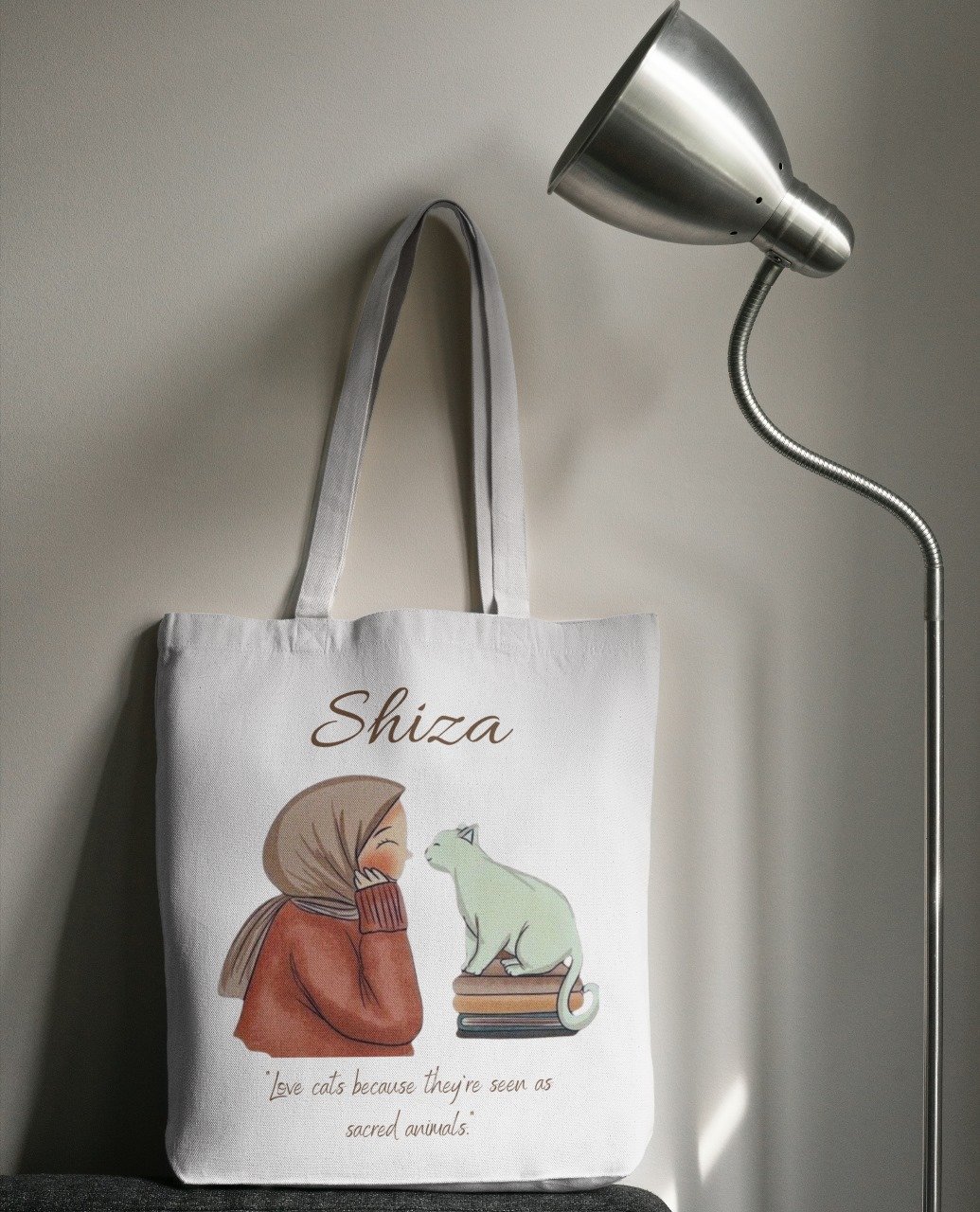 Muslima Tote Bag - Gifts gift from ZAYOSHE in Maleha Street, Sharjah, UAE - image 3