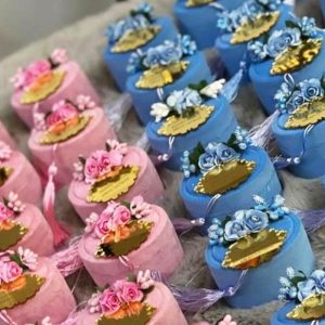 Wedding Tasbeeh With Personalized Floral Case