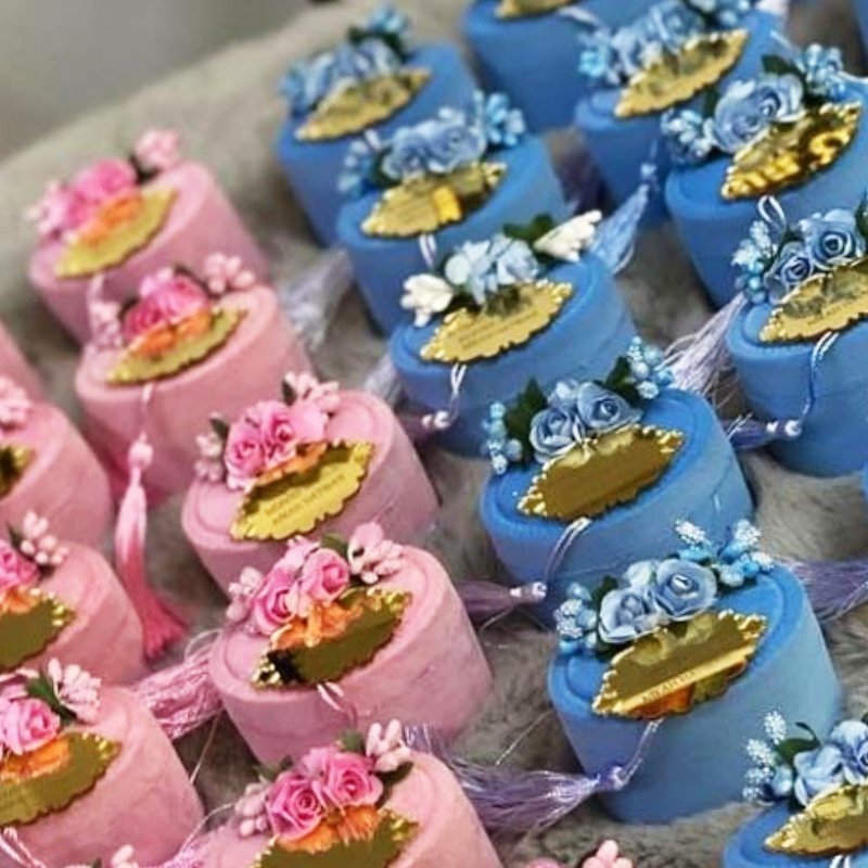 Wedding Tasbeeh With Personalized Floral Case in Sharjah