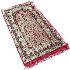 Sundus Comfortable Prayer Mat-Red