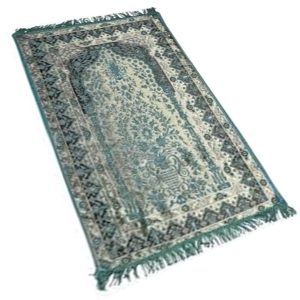 Sundus Comfortable Prayer Mat-Turquoise