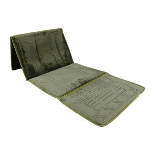 Sundus Most Useful Foldable Prayer Mat-Green