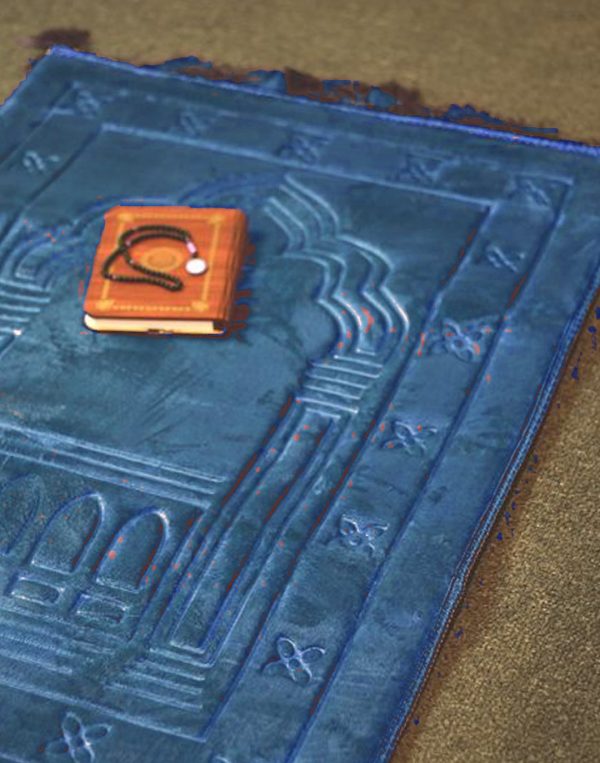 Sundus Innovative Prayer Mat Blue