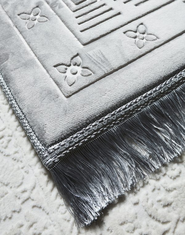 Sundus Innovative Prayer Mat Grey