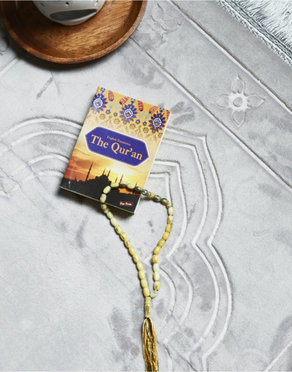 Sundus Innovative Prayer Mat Grey