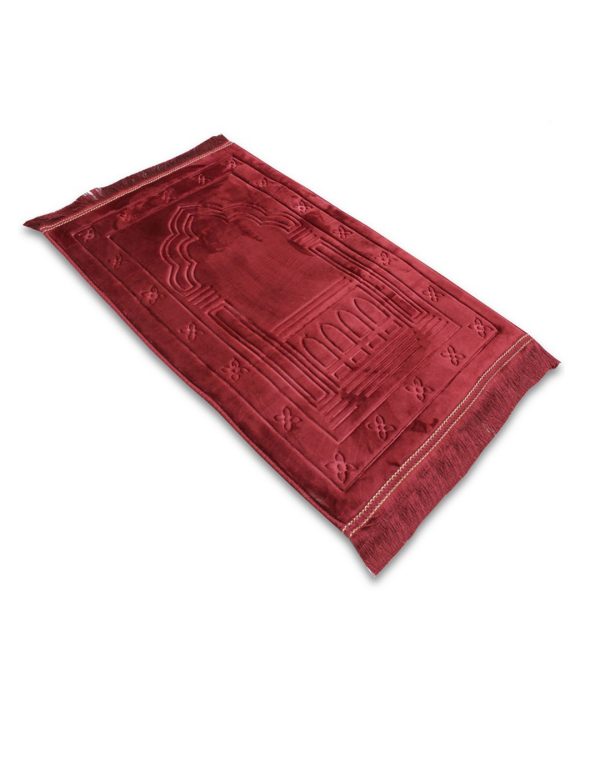 Sundus Innovative Prayer Mat Maroon