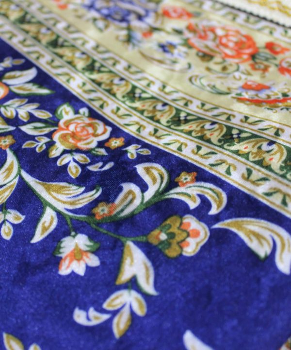 Sundus Luxury Madinah Prayer Mat - Blue