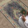 Sundus Luxury Madinah Prayer Mat - Grey