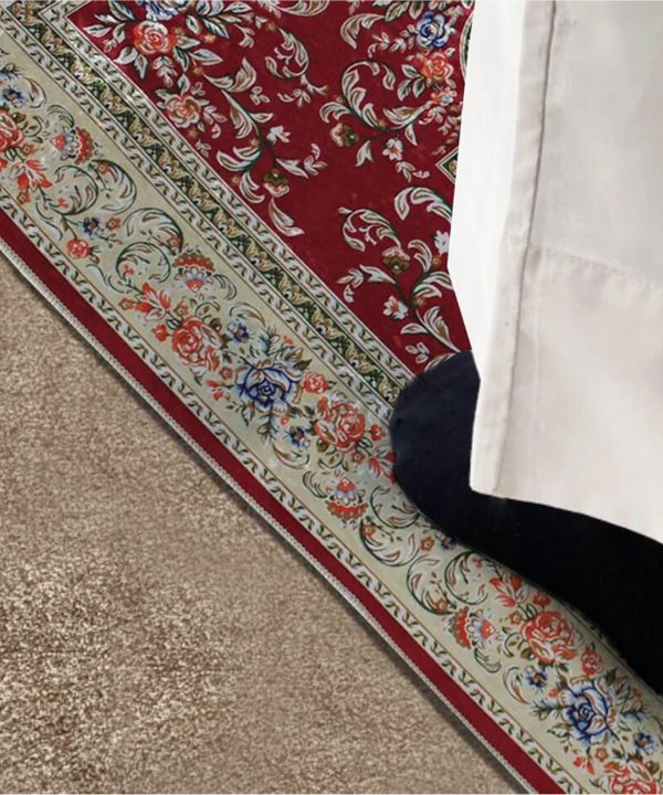 Sundus Madinah Prayer Mat - Red