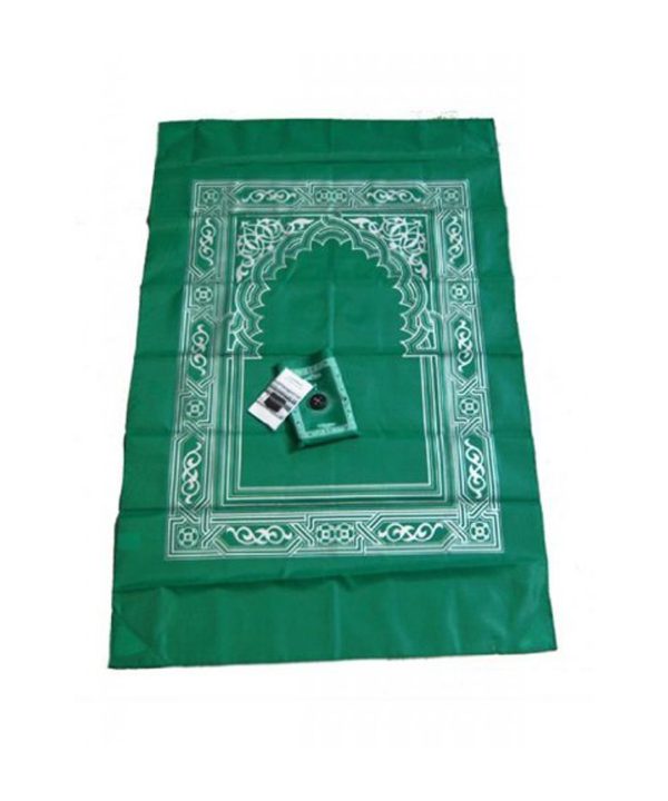 Travel Prayer Rug with Compass