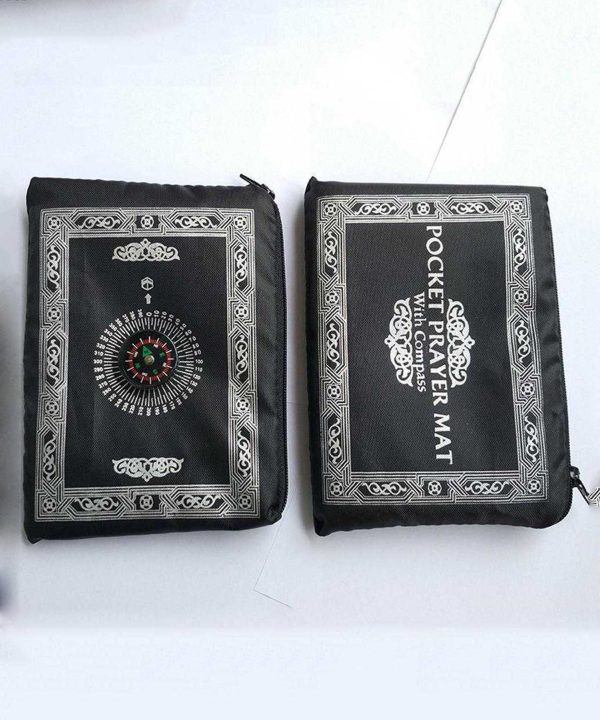 Travel Prayer Rug with Compass