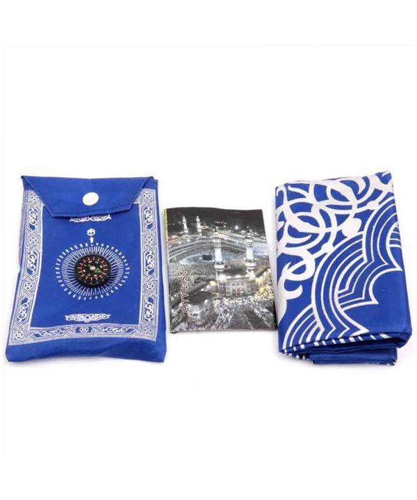 Travel Prayer Rug with Compass